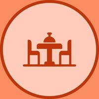 Dinning Table Vector Icon