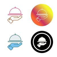 Waiter Vector Icon