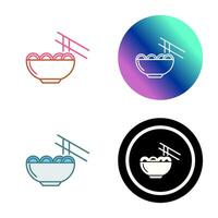 Chinese food Vector Icon