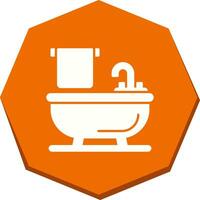 Bathtub Vector Icon