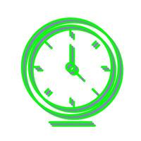 Clock Vector Icon