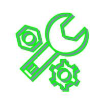 Wrench Vector Icon