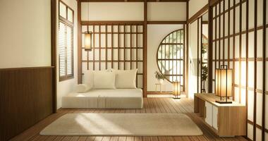 Bed room original - Japanese style interior design. photo