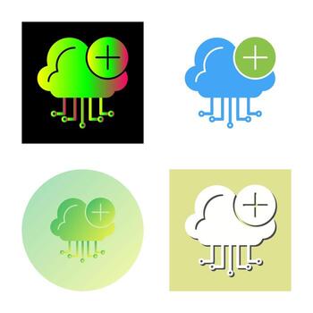 Cloud Computing Vector Icon