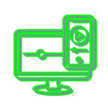 icono de vector sensible