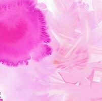 Pink watercolor abstract background photo