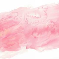 Pink watercolor abstract background photo