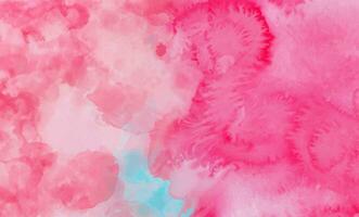 Pink watercolor abstract background photo