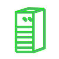 Server Network Vector Icon