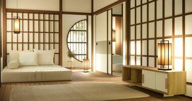 Bed room original - Japanese style interior design. photo