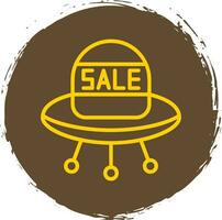 Sale UFO Vector Icon Design