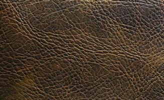 Brown leather texture background photo