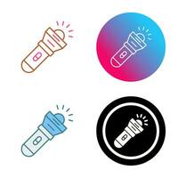 Flashlight Vector Icon