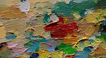 abstract painting background or texture photo