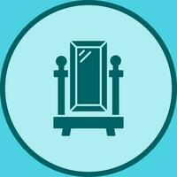 Floor Mirror Vector Icon