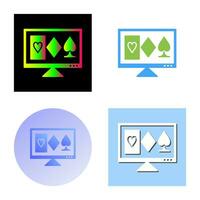 Online Gambling Vector Icon