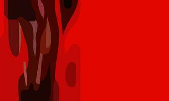 Aesthetic red abstract background with copy space area. Suitable for poster and banner vector