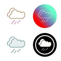 Rain Vector Icon