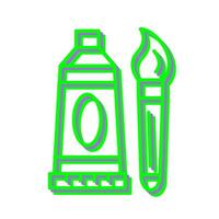 Oil Paint Vector Icon