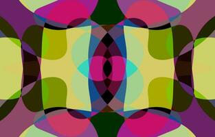 Colorful Abstract Groovy background design vector