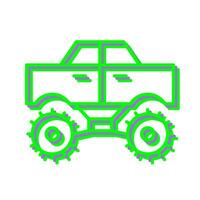 Monster Truck Vector Icon