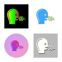 Bad Breath Vector Icon