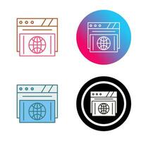 Browser Vector Icon