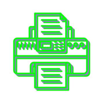 Printer Vector Icon