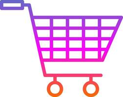 Shopping Cart Carousel Vector Icon Design