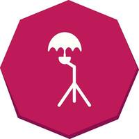 Unique Umbrella Stand Vector Icon