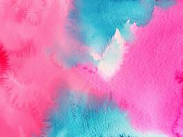 Pink watercolor abstract background photo