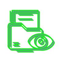 Data Visualization Vector Icon