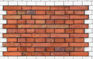 Brick wall background photo