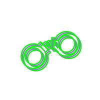 Handcuffs Vector Icon