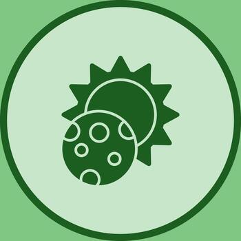 icono de vector de eclipse