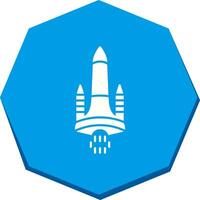 Space Shuttle Vector Icon