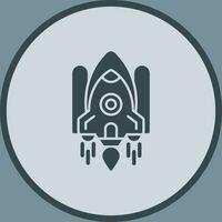 Space Shuttle Vector Icon