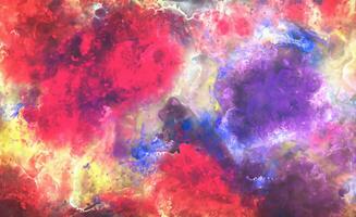 Colorful alcohol ink abstract background photo