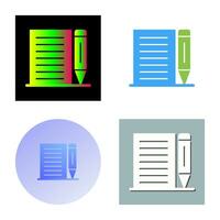 Note Vector Icon