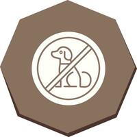 No Pets Vector Icon