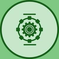 Automated Process Vector Icon
