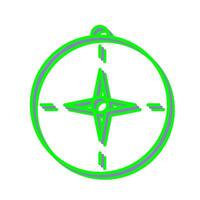 Compass Vector Icon