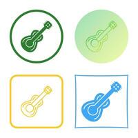 icono de vector de guitarra