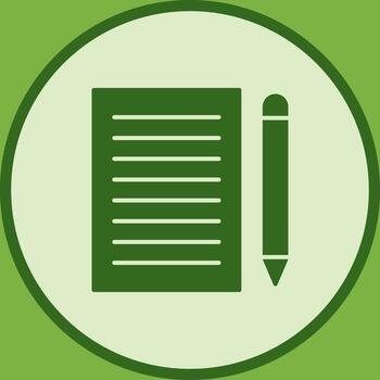Write Feedback Vector Icon