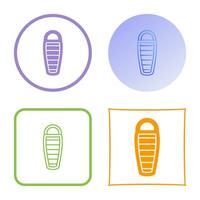 Sleeping Bag Vector Icon