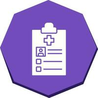 Medical Record Vector Icon