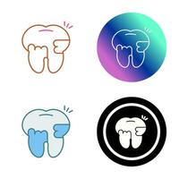 Toothache And Plaque Vector Icon