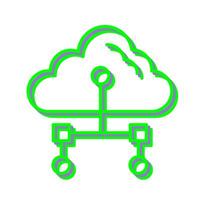 Internet Cloud Vector Icon