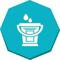 Water Bucket Vector Icon