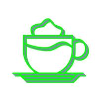 Latte Vector Icon